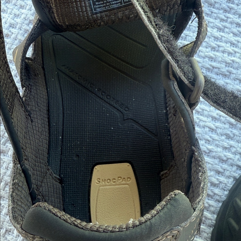 Teva Men’s 9 Dark Gray Sandals hiking sandals - Picture 9 of 9